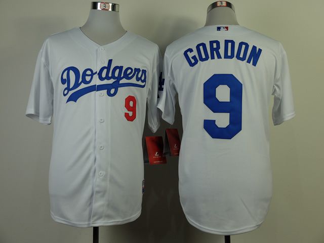 Men Los Angeles Dodgers #9 Gordon White MLB Jerseys